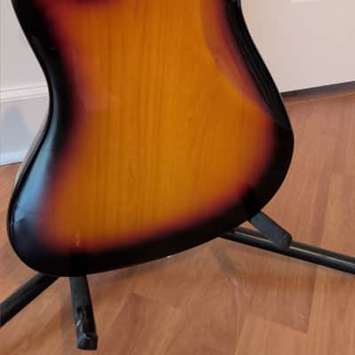 Bacchus WJB- Mini Jazz Bass Mid-20s - Thre tone sunburst image 8