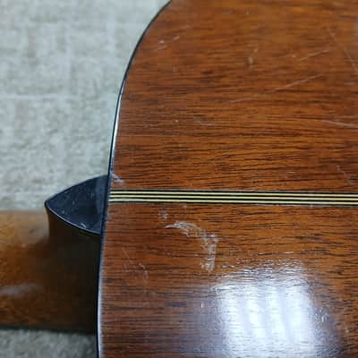 Vintage 1928 Harmony / Supertone Lindbergh Koa - 12th-Fret Slot-Head w/ Original Soft Shell Case - Restoration image 16