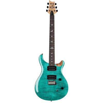 PRS Paul Reed Smith SE Custom 24-08 Electric Guitar (with Gig Bag), Turquoise image 2