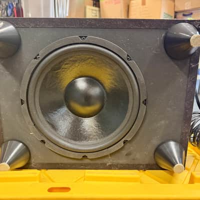 Pioneer S-DW1-K Powered 10" 150W Subwoofer with Manual; Tested image 7