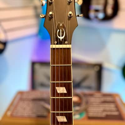 Epiphone Casino Semi Hollowbody Electric, Satin Olive Drab - Pre Owned image 6