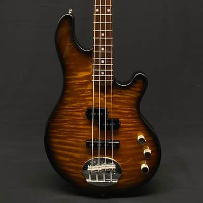 Lakland 25th Anniversary 44 PJ Deluxe in Tobacco Sunburst image 3