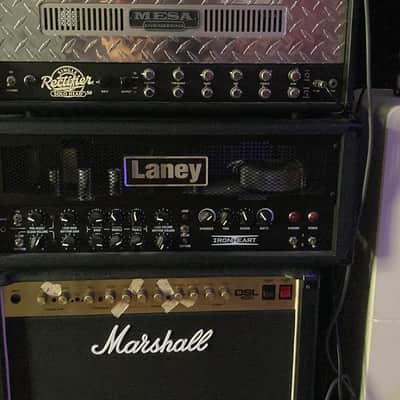 Laney IRT60H Ironheart 60-Watt Tube Guitar Amp Head 2010s - Black image 1