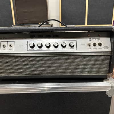 Ampeg V-2 2-Channel 60-Watt Guitar Head 1971 - 1980 - Black image 1
