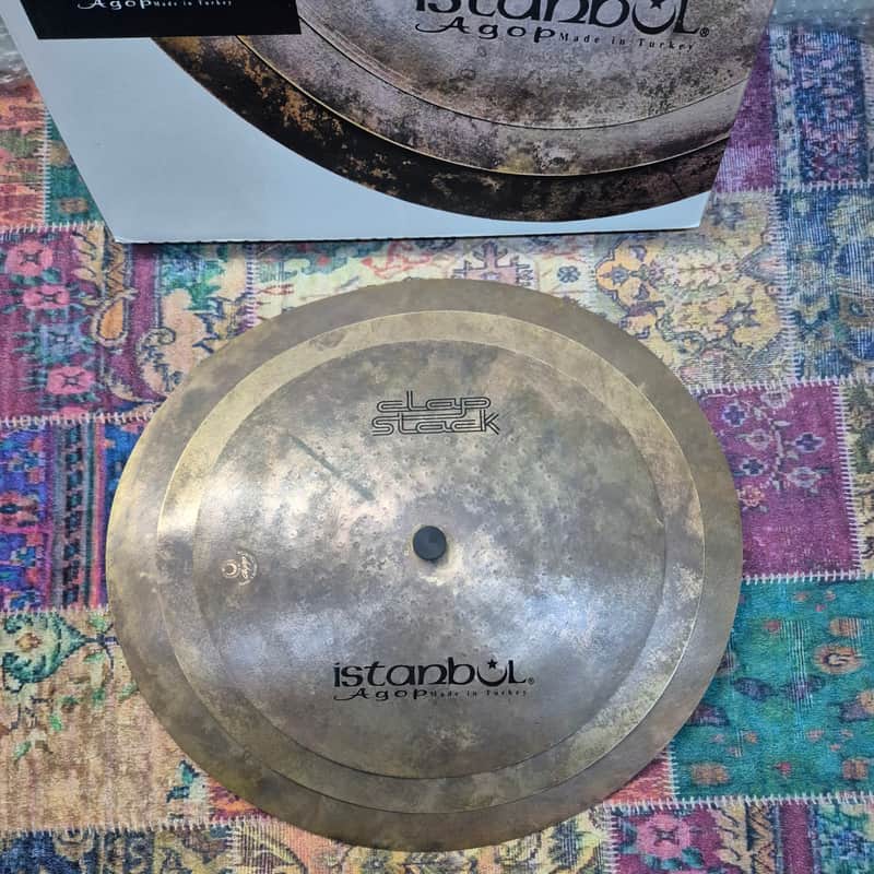 Istanbul Agop Clap Stack 11/13/15" Cymbal Trio 2020 - Traditional image 1