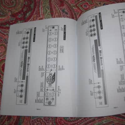 very near A+ (rarely handled) genuine Mesa Boogie Owner's Manual for Express Series 5:25 & 5:50  (NO amp included) from late 2000s/early 2010s, White Paper w/  Black Print/Graphics, 34 TOTAL pages Front Outer Cover to Back Outer Cover, 8 & 1/2" W x 11" H image 20