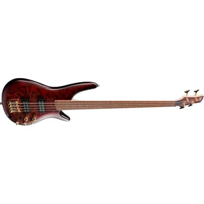 Ibanez SR300EDXWZMSR Standard 4-String Bass - Wine Red Frozen Matte image 4