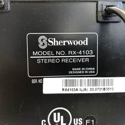 Sherwood RX-4103 Receiver HiFi Stereo Vintage 2 Channel Home Audio AM/FM Tuner image 7