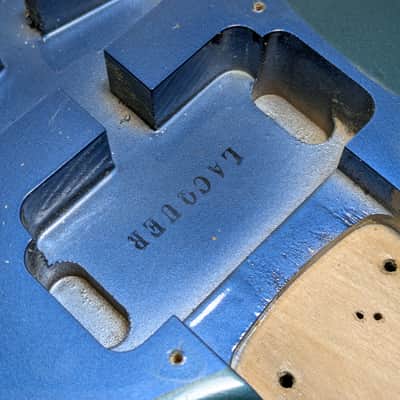 Gary Levinson Blade Nitrocellulose Lacquer Stratocaster 90's Metallic Blue image 19