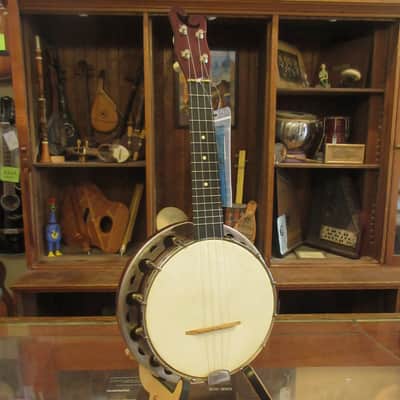 Globe Banjolele Ukulele Banjo 1920's or 1930's image 2