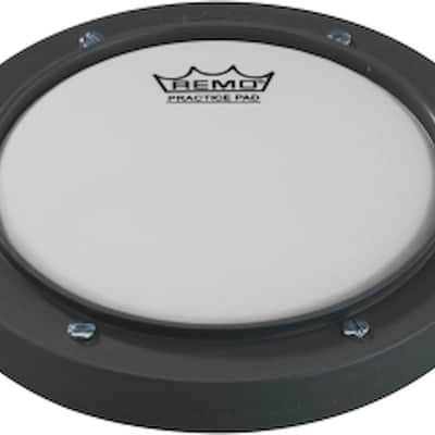Practice Pad, 6" Diameter, Gray, Coated Head image 1