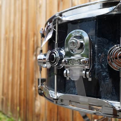 DW USA Collectors Series - Ebony Chaos FP - 6.5 x 14" Pure Maple SSC Shell With Ring's Snare Drum image 9