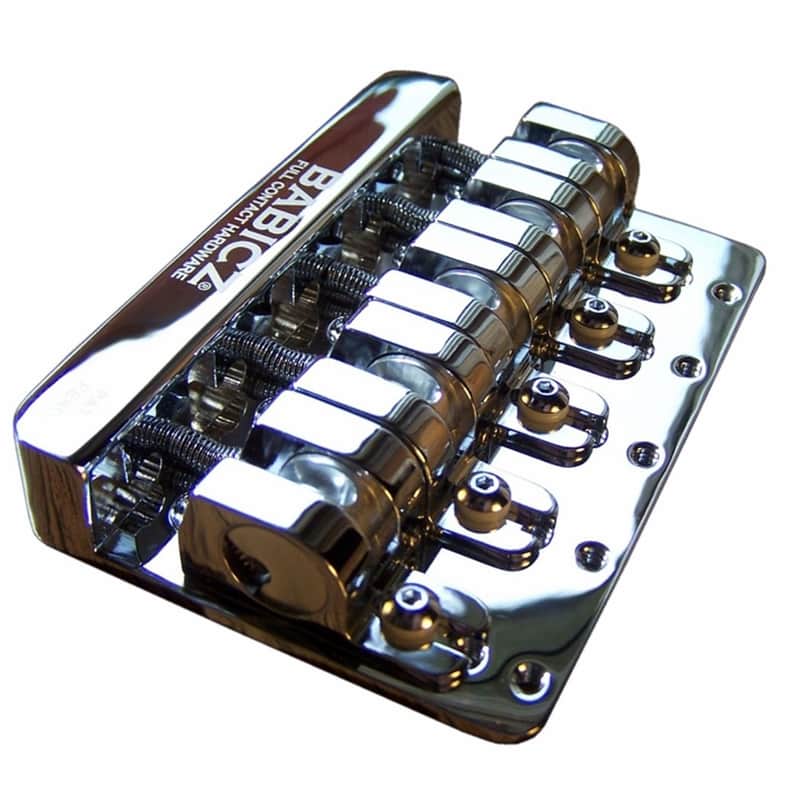 Babicz Full Contact Hardware Bass Bridge – Five String Chrome