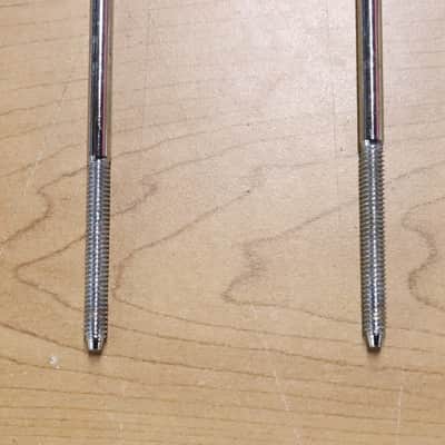 Ludwig USA 4 1/8" Chrome T Rods 5pk Vintage 1960's -70's image 3
