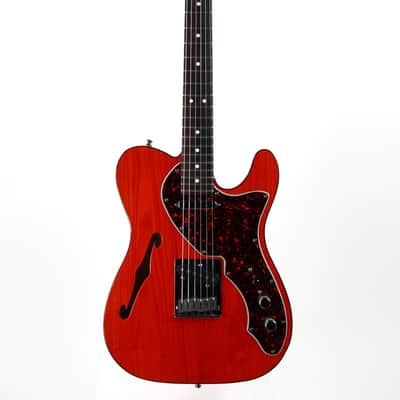 2001 Fender American 90's Telecaster Thinline DOUBLE BOUND TORTOISE Made in USA, ONE-OFF! Matching Headstock! image 4