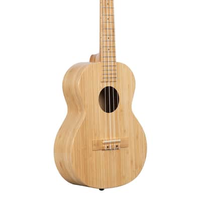 Kala Brand Music Co. Bamboo Collection, 4-String Ukulele, Right, Natural, Tenor (KA-BMB-T) image 2