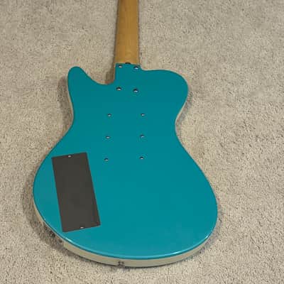 Danelectro Mod 7 (7-String) Early 2000s - Aqua Pearl image 8