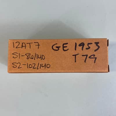 1953 General Electric 12AT7 ECC81 Vintage GE Preamp Tube! T79 image 5