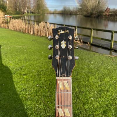 1956 Gibson Country Western with its original case image 3