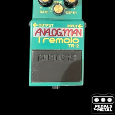 Analogman Boss TR-2 Tremolo with Mod 2010s - Green - X12665 image 2