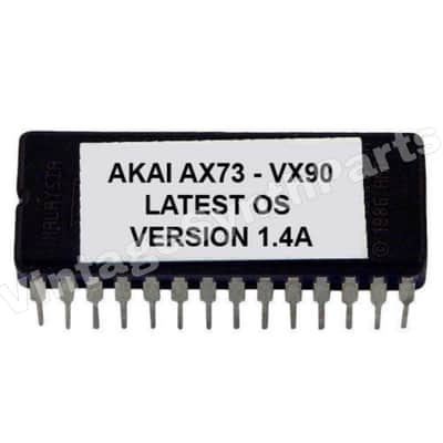 Akai AX-73 VX-90 Latest Firmware Version 1.4A OS Update Rom EPROM AX73 VX90 Chip