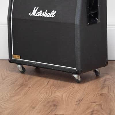 2001 Marshall JCM 900 1960a Angled Cabinet 4x12 - Black image 4