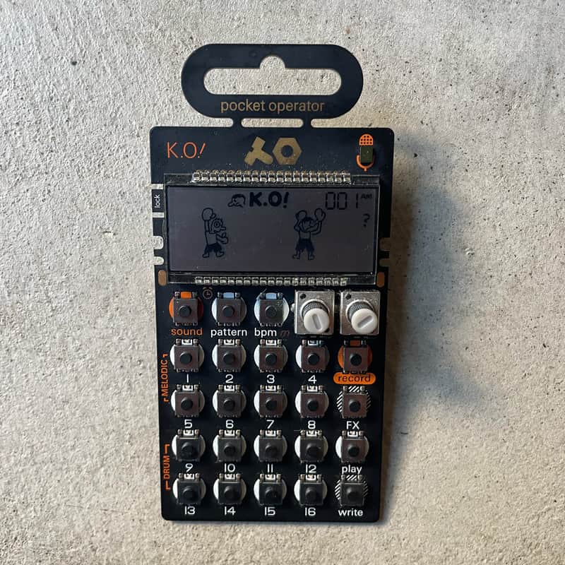 Teenage Engineering PO-33 Pocket Operator K.O! 2018 - Present - Black image 1
