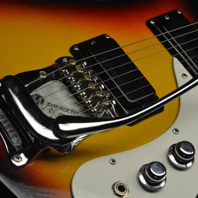 1965 Mosrite Ventures II Sunburst Electric Guitar with OHSC image 5