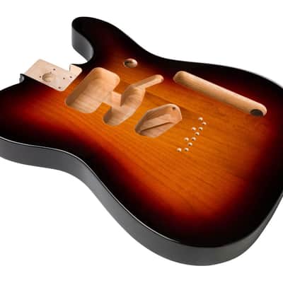 Used Fender Deluxe Series Telecaster SSH Alder Body - 3-Color Sunburst image 2
