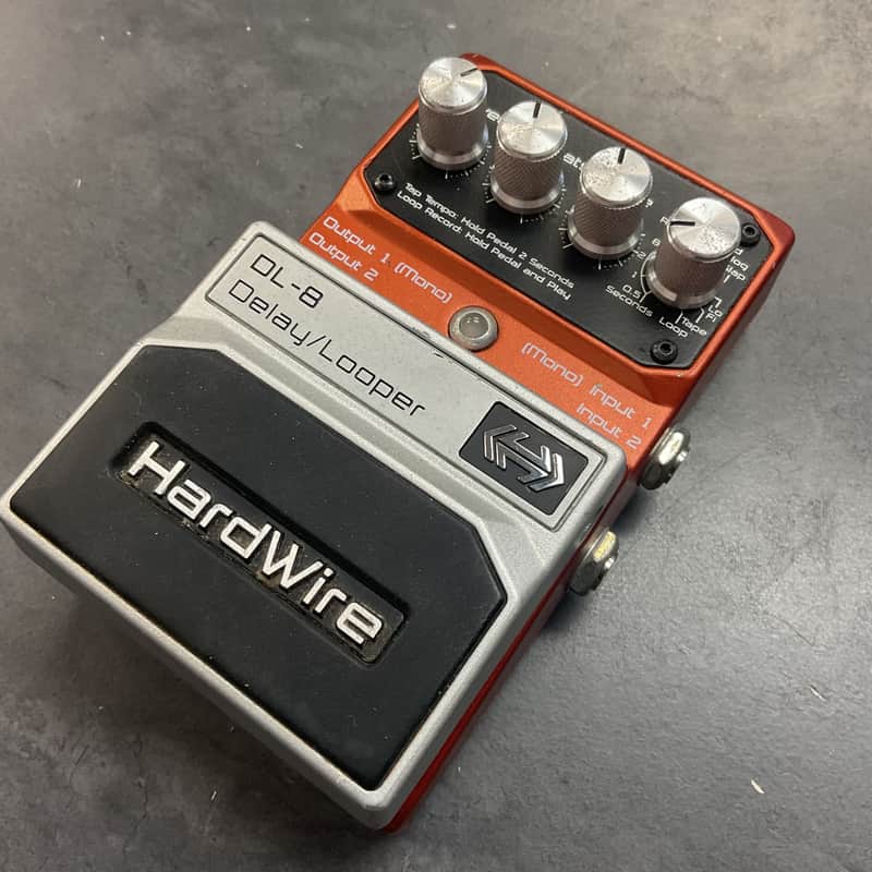 DigiTech Hardwire DL-8 Delay Looper 2010s - Orange image 1