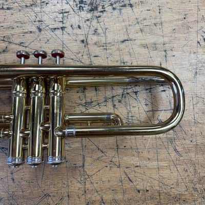 Vintage The Martin Imperial Bb Trumpet with Case and Mouthpiece Just Serviced Made in the USA image 12