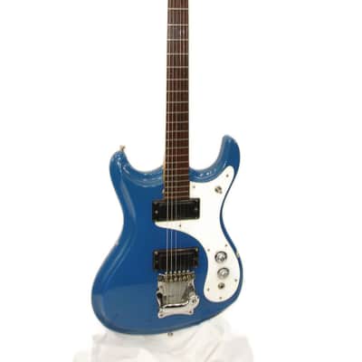 Vintage Mosrite "The Ventures 2" Electric Guitar, Ink Blue image 1