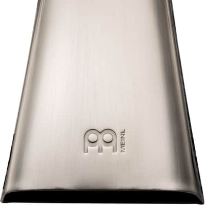 Meinl Percussion 8 1/4" Handheld Brushed Steel Cowbell, 2 Year Warranty (STB815H) image 2