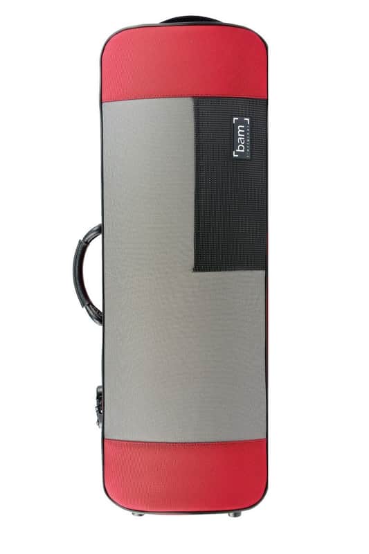 BAM STYLUS OBLONG VIOLA CASE (15 3/4", Red) 5140SH image 1