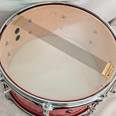 UNMARKED BIRCH SNARE DRUM 14 X 6.5" 2024 - 🍉 LACQUER-FREE SHIP TO CUSA! image 8