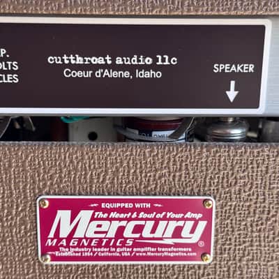Cutthroat Audio Little Wing 6G1 5-Watt 1x8 Combo – Brown/British image 11