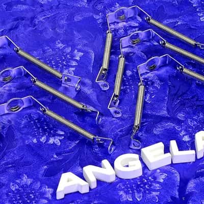 Six Spring Tube Keepers Retainer For EL84 6BQ5 Etc., #SPTKEL84 image 1