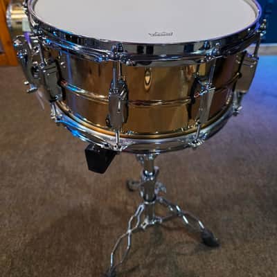 Ludwig Supraphonic Smooth Bronze 5.5x14 Snare Drum image 3