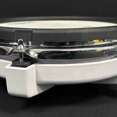 Roland PD-80R V-Pad 8" Single Zone Mesh Drum Pad & MDH Standard Mount - White image 4