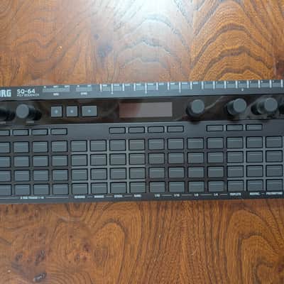 Korg SQ64 Polyphonic Sequencer 2020 - Present - Black image 3