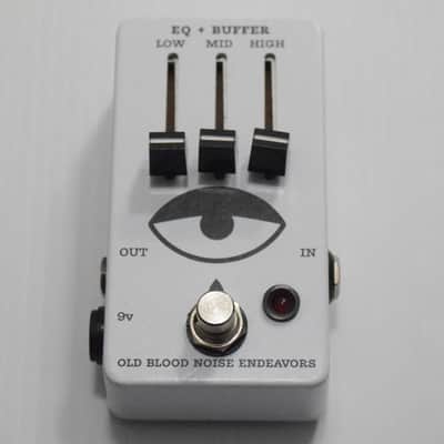 Old Blood Noise Endeavors 3-Band EQ + Buffer With Sliders Effects Pedal White image 1