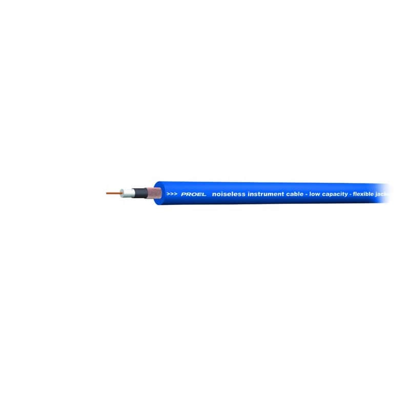 BOBINA DI CAVO PROFESSIONALE PER STRUMENTI PROEL HPC110 BLU (PREZZO AL METRO) image 1