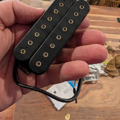 DiMarzio DP820BK D-Activator 8-String Bridge Humbucker 2010s - Black image 1