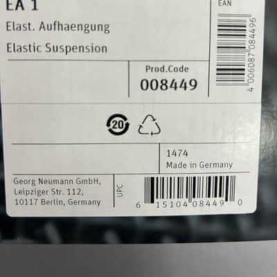 Neumann EA-1 Shockmount for TLM-103 and M-147 2010s - Nickel image 4