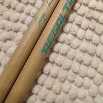 Regal Tip Rare and collectable Jeff Porcaro signature drum sticks 1988-1993 - Hickory image 6