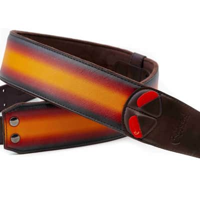 RightOn! Mojo Sunburst Guitar Strap image 1