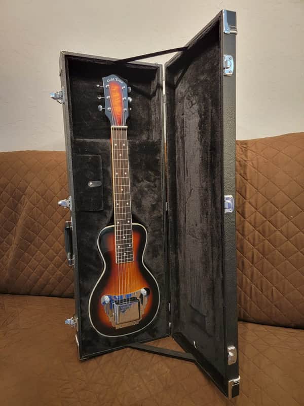 Gold Tone LS-6 Mahogany Top Maple Neck Solid Body 6-String Lap Steel Guitar w/Hard Case image 1
