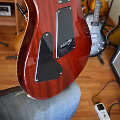 PRS CE-24, 2022, Active high output electronics, Fire red, Nice! image 10