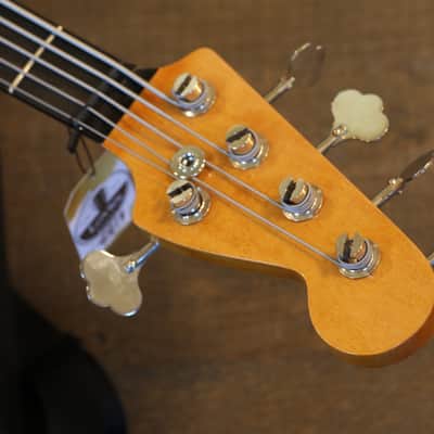 Warmoth 5 String Bass with Bartolini's Sunburst + GB image 11