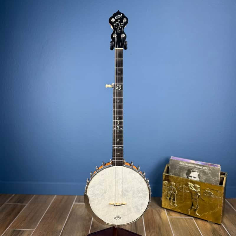 Ome Juniper Deluxe Silver Bell Tone Ring 5-string Openback Banjo image 1